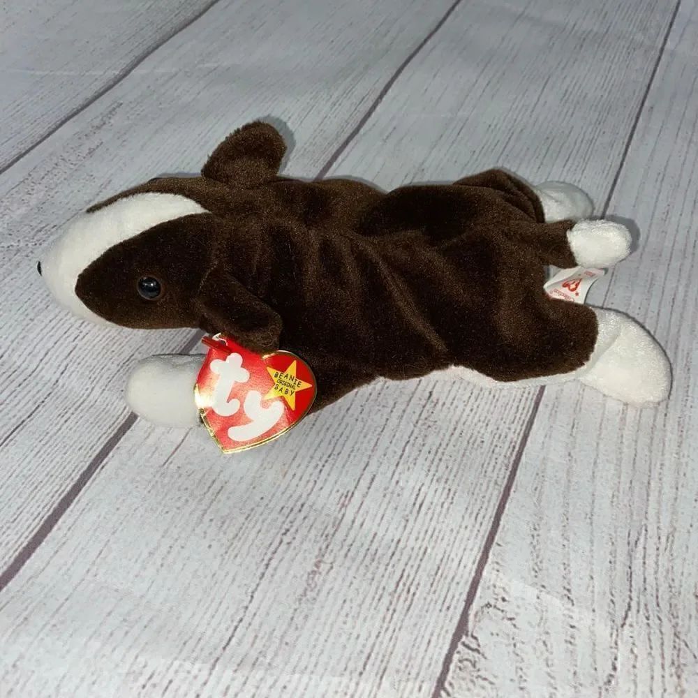 TY beanie baby retired Bruno 1997 collectible